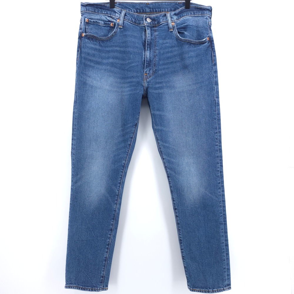 Levi's Men's Jeans Lot 512 Slim Taper W38 L32 Medium Wash Blue WaterLess Stretch